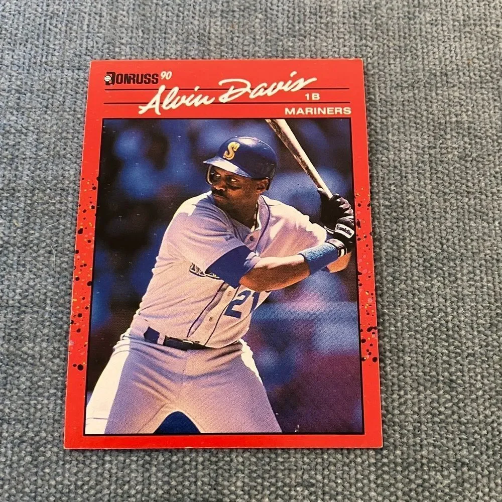 1990 Donruss Seattle Mariners Baseball Card Trading Card